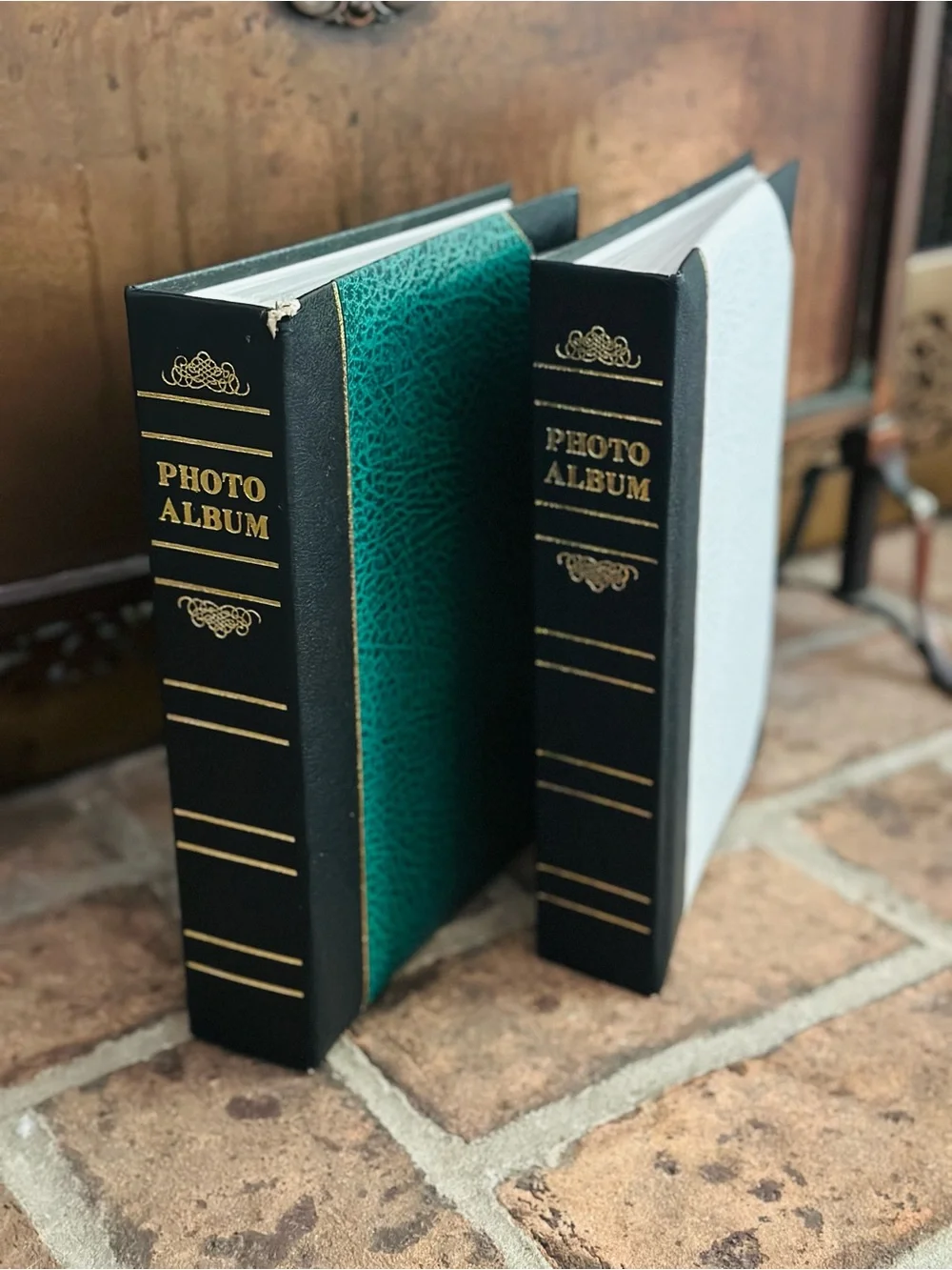 Vintage photo albums